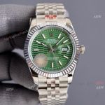Swiss Quality Rolex Datejust 41 Automatic Mint Green Face Rolex Jubilee Watch Replica 